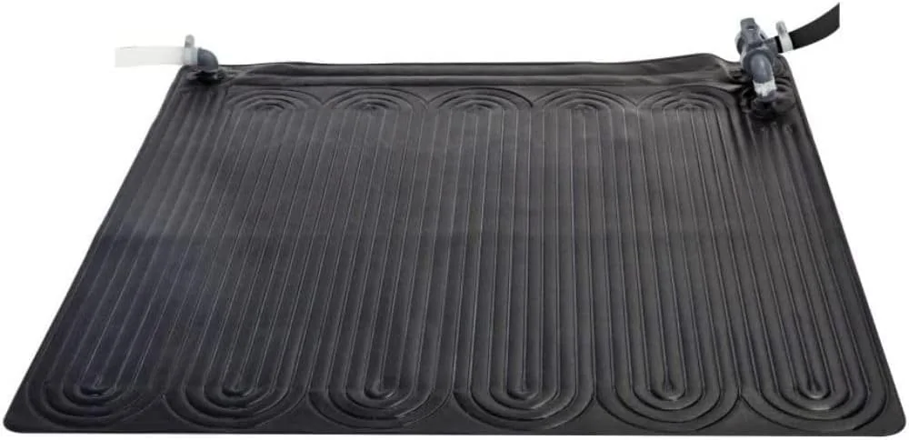 Alfombrilla calentadora solar negra para piscina