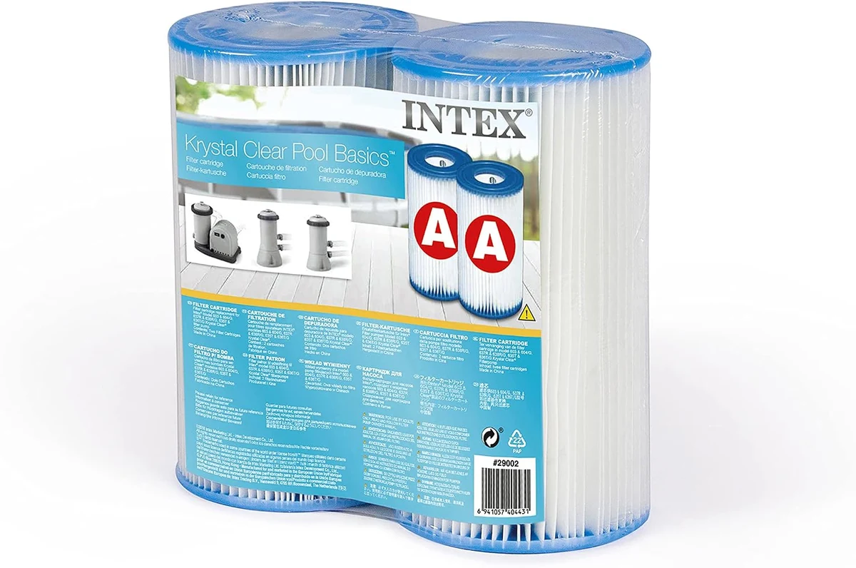 Foto del producto Intex 29002 · cartuchos tipo A (2 uds.)